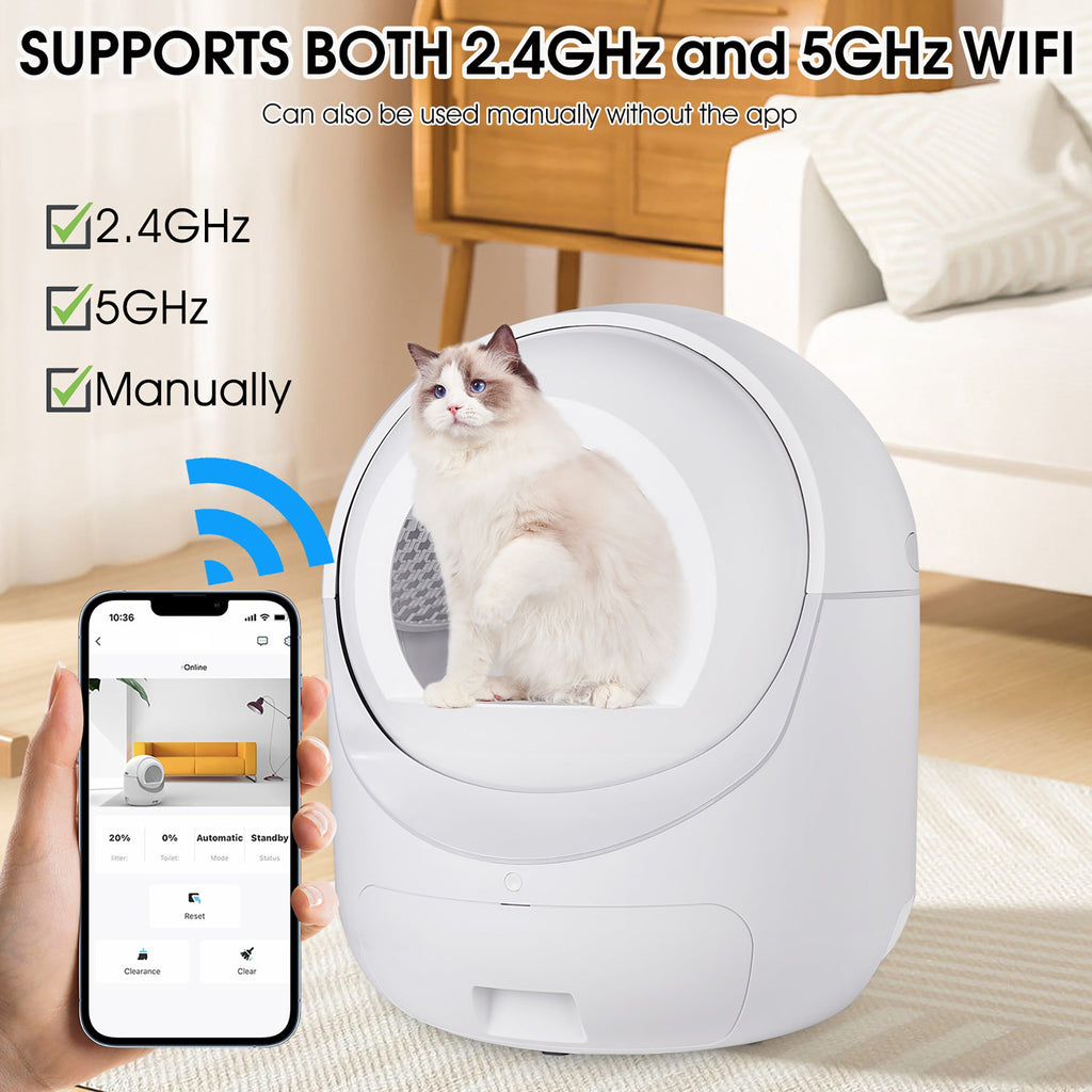 Smart Self-Cleaning Litter Box