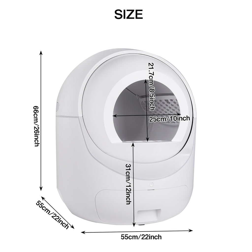 Smart Self-Cleaning Litter Box