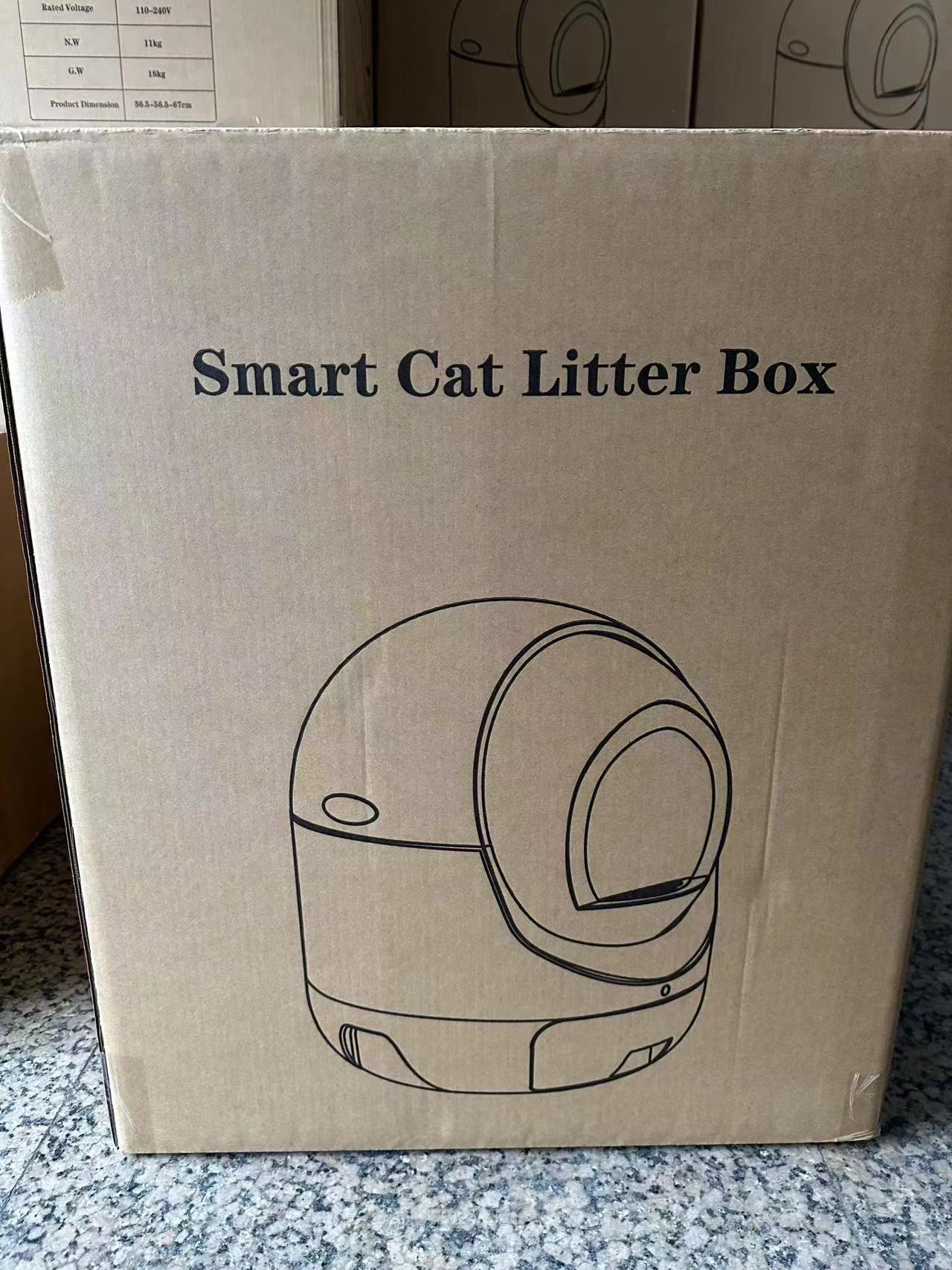 Smart Self-Cleaning Litter Box