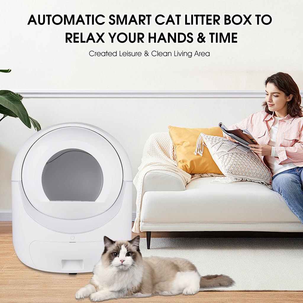 Smart Self-Cleaning Litter Box