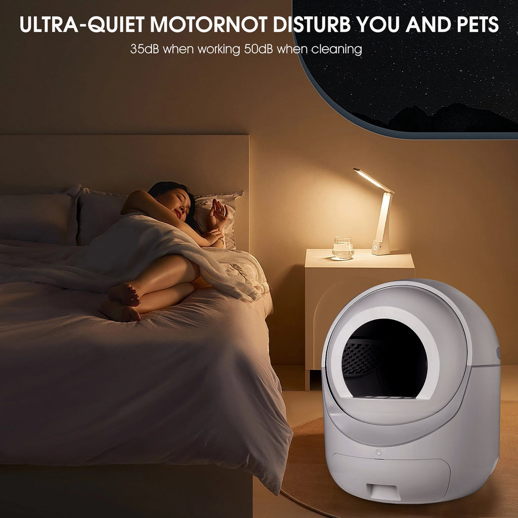 Smart Self-Cleaning Litter Box