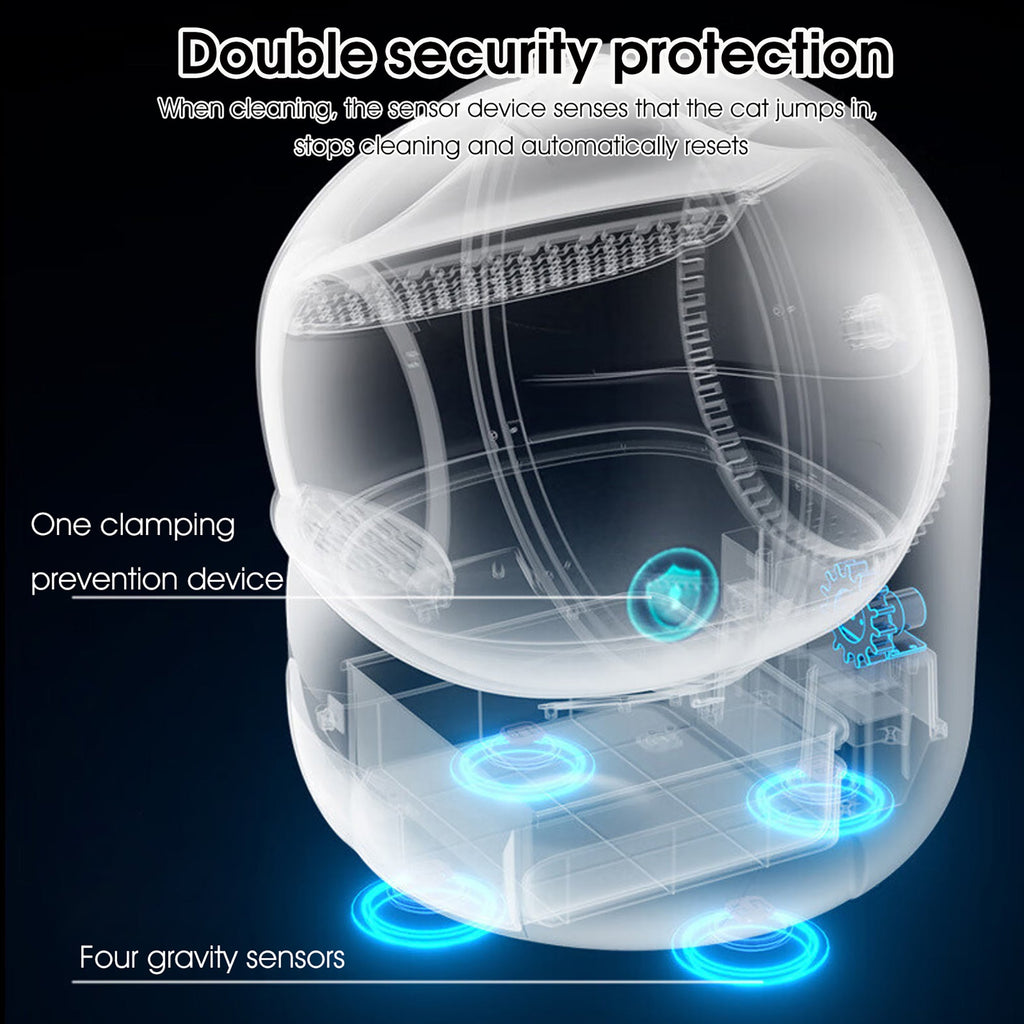 Smart Self-Cleaning Litter Box